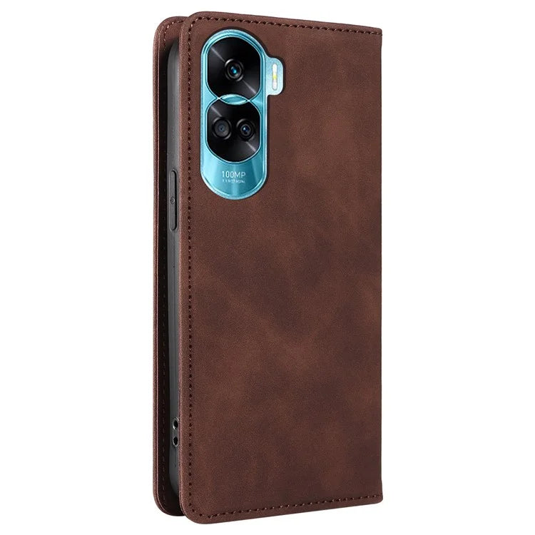 BETOPNICE 003 For Honor 90 Lite 5G / X50i 5G Case RFID Blocking Wallet Leather Phone Shell
