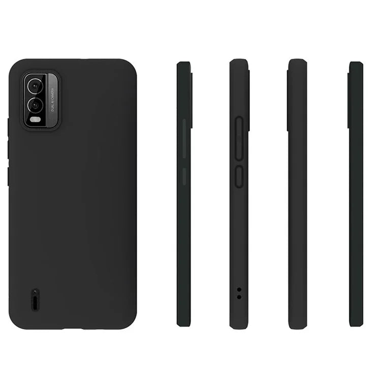 Cell Phone Shell for Nokia C210 Case Matte Slim-Fit TPU Phone Cover (Big Rear Lens Hole)