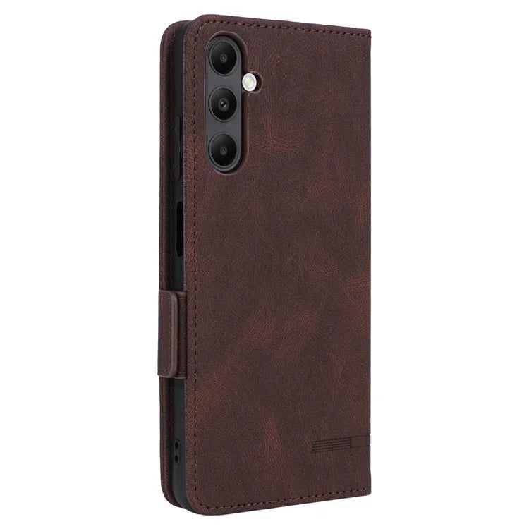 For Samsung Galaxy A05s 4G Case Hardware Decor PU Leather Phone Cover