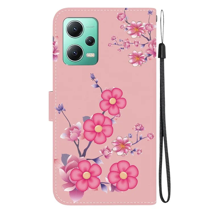 For Xiaomi Redmi Note 12 5G (China) / (India) / (Global) / Poco X5 5G Case Stand Leather Wallet Cover