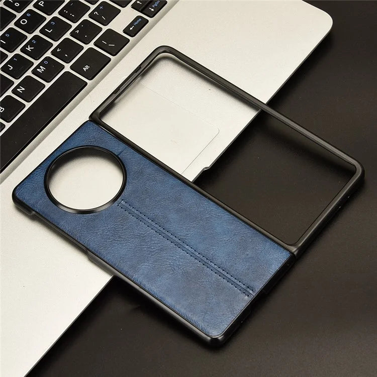 For Huawei Mate X5 Case PU Leather+PC Cowhide Texture Shockproof Phone Cover