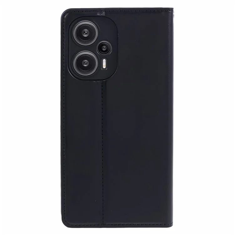 HANMAN Minuo Series For Xiaomi Redmi Note 12 Turbo / Poco F5 5G Case Leather Wallet Phone Cover