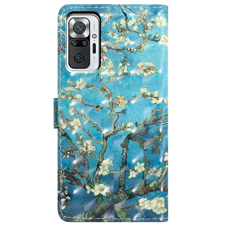 For Xiaomi Redmi Note 10 Pro Max 4G / Note 10 Pro 4G (Global) / (India) Case PU Leather Stand Phone Cover