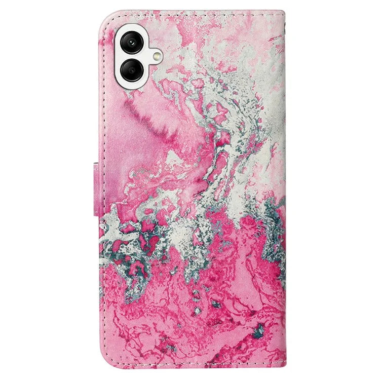 For Samsung Galaxy A05 4G Case PU Leather Wallet Pattern Print Phone Cover