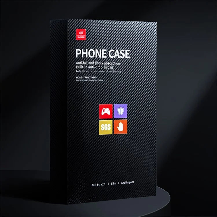 XUNDD For iPhone 15 Acrylic+TPU Magnetic Phone Shell Shockproof Kickstand Cover