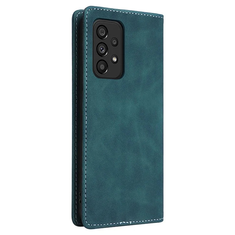 006 Series For Samsung Galaxy A53 5G Case Leather Phone Cover with Suction Cups