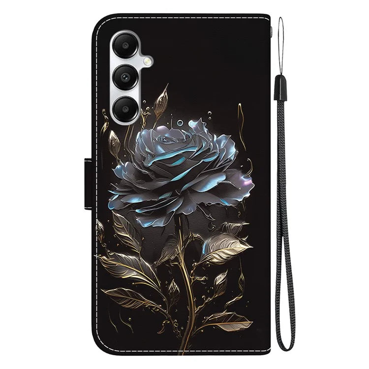 For Samsung Galaxy A05s 4G Case Pattern Printing Phone Cover with Wallet