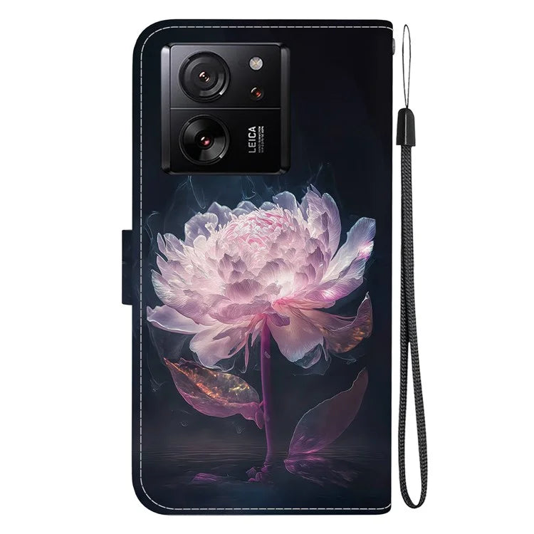 For Xiaomi Redmi K60 Ultra / 13T / 13T Pro Case Pattern Printing Phone Stand Cover