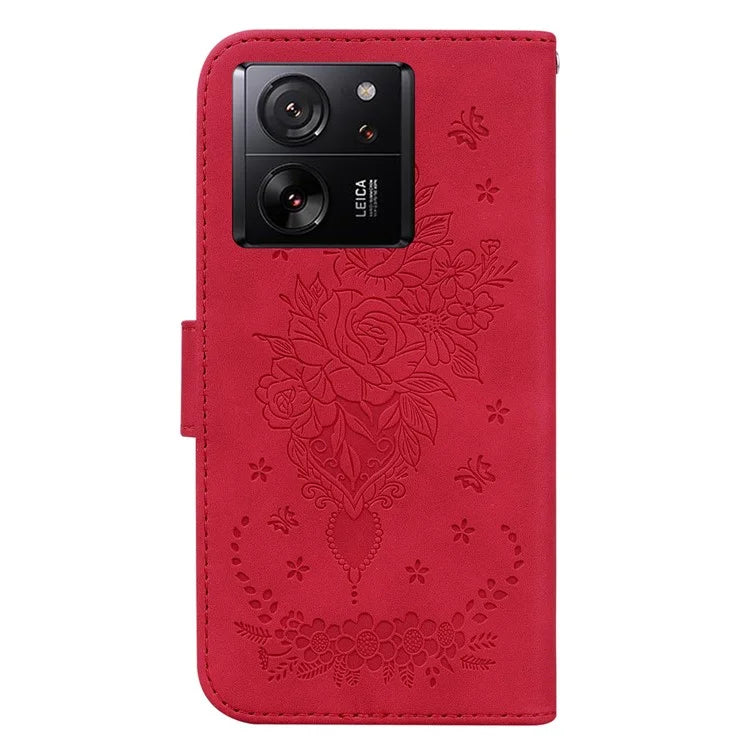 For Xiaomi 13T Pro / 13T / Redmi K60 Ultra Case Slim-Fit PU Leather Shell Magnetic Phone Cover