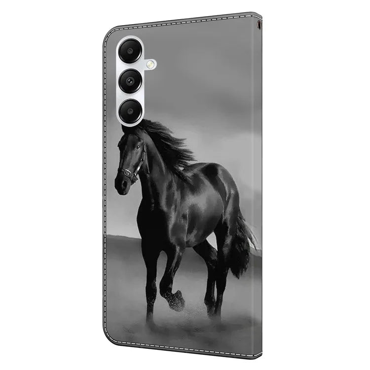 For Samsung Galaxy A05s 4G Case Wallet PU Leather 3D Pattern Flip Phone Cover