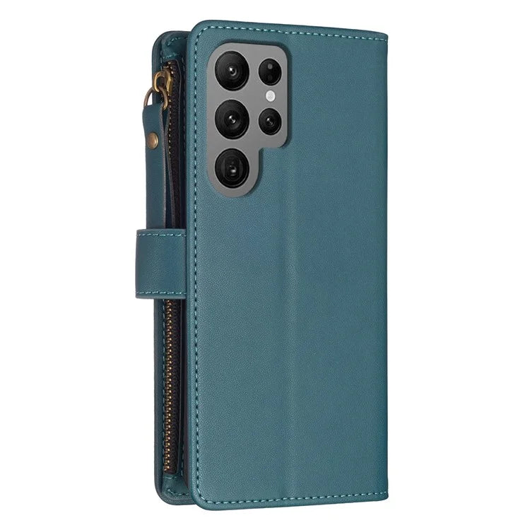 BF Style-19 for Samsung Galaxy S24 Ultra Case Wallet PU Leather Stand Phone Cover