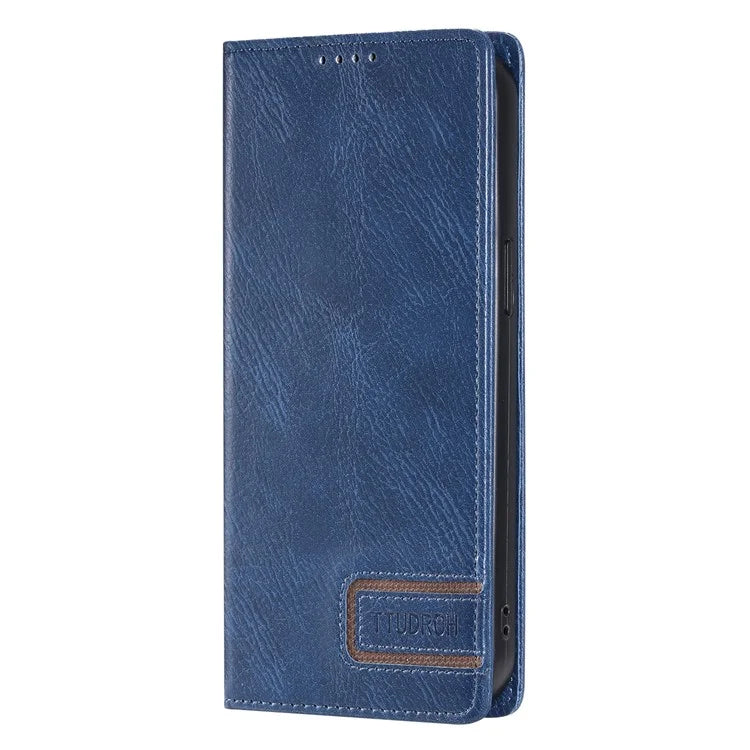TTUDRCH Style 007 For Samsung Galaxy S24+ Case PU Leather RFID Blocking Phone Cover