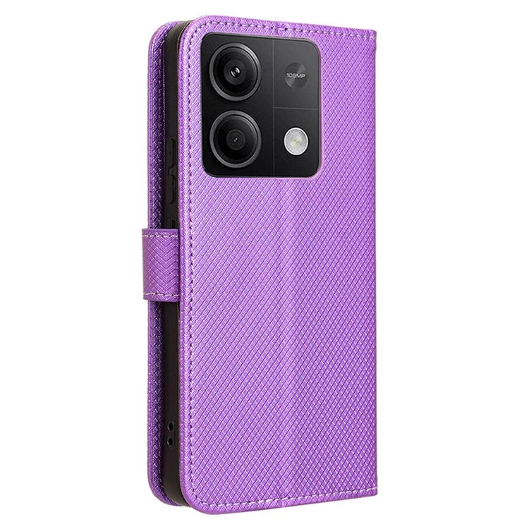 For Xiaomi Redmi Note 13 5G Case Magnetic Clasp Leather Wallet Cover