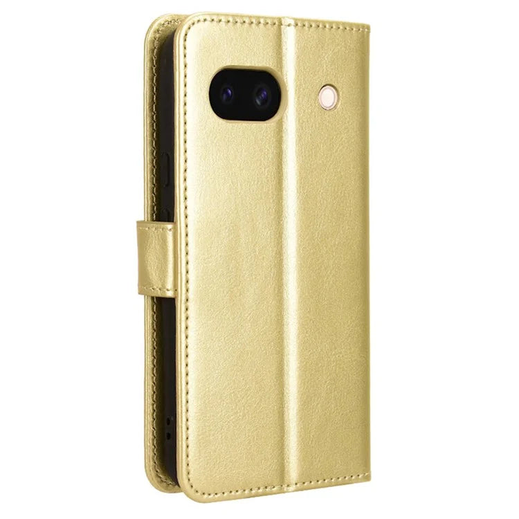For Google Pixel 8a Leather Case Stand Wallet Leather Phone Cover