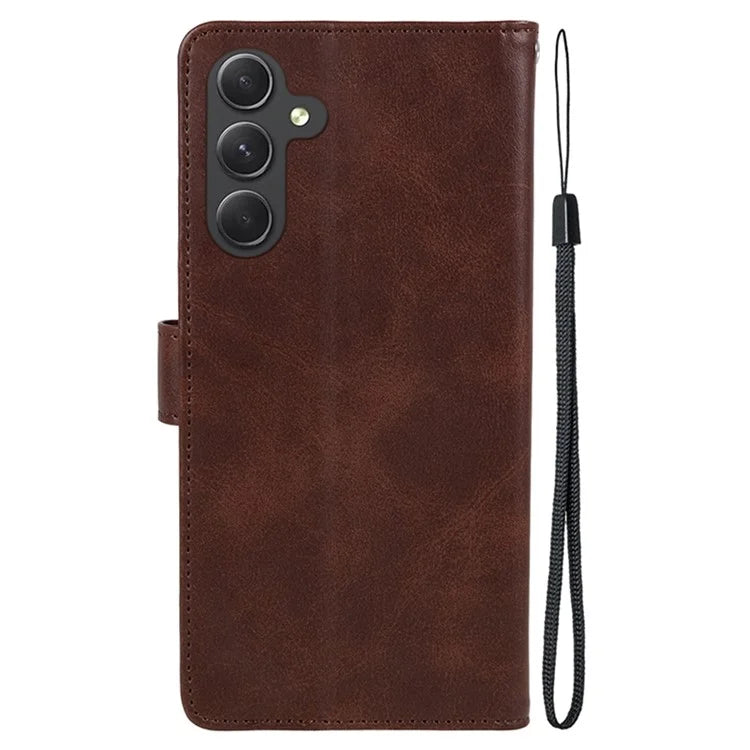 For Samsung Galaxy A05s 4G Case Anti-Scratch PU Leather Wallet Flip Phone Cover