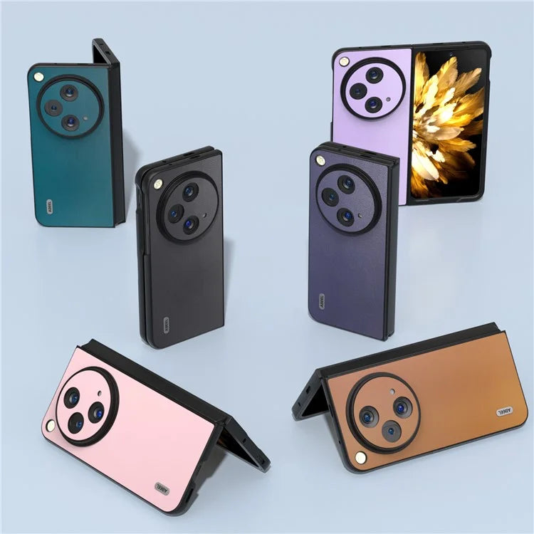 ABEEL For Oppo Find N3 5G / OnePlus Open Case PU Leather Smooth-touch Back Cover