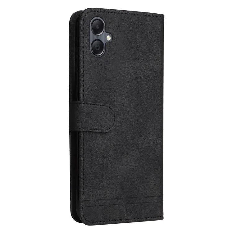 Cell Phone Case for Samsung Galaxy A05 4G PU Leather Stand Wallet Phone Cover Shockproof Shell