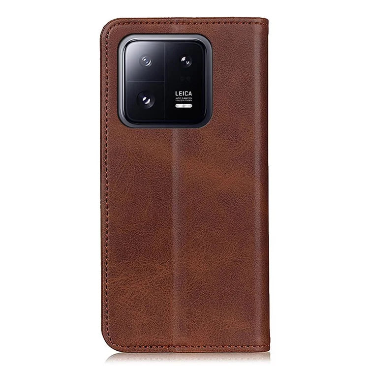 For Xiaomi 14 Case Wallet Stand Split Leather Anti-scratch Cover