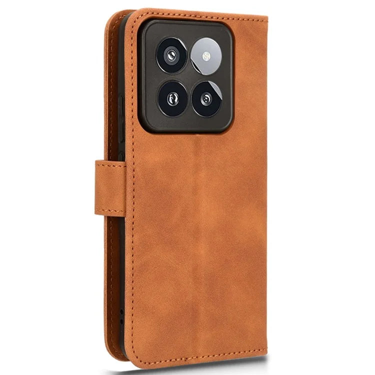 For Xiaomi 14 Pro Phone Case Shockproof PU Leather Wallet Soft Cell Phone Cover