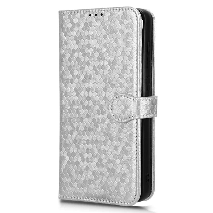 For Samsung Galaxy A05 4G Case Imprinted PU Leather Wallet Phone Shell with Strap