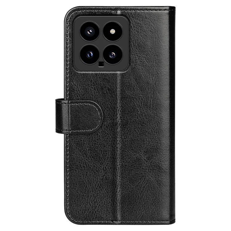 For Xiaomi 14 Case Crazy Horse Texture Wallet Leather Phone Cover