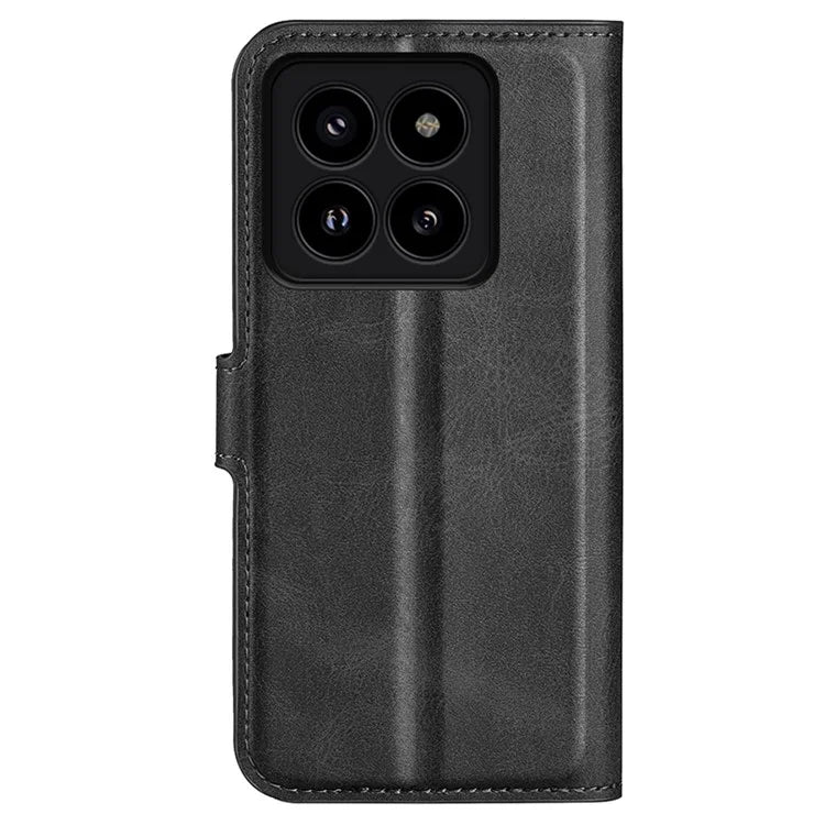 For Xiaomi 14 Pro Case Calf Texture Full Protection Phone Leather Cover