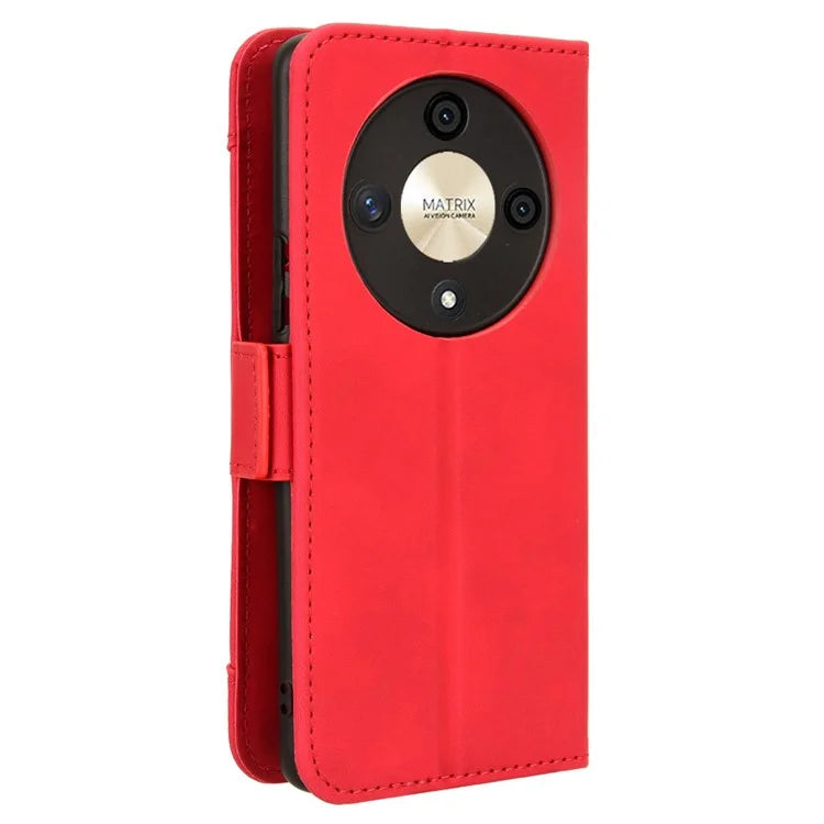 For Honor Magic6 Lite 5G / X9b 5G / X50 Case Leather Phone Cover with Multiple Card Slots