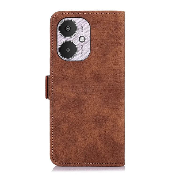 ABEEL For Xiaomi Redmi 13C 4G / 5G / Poco C65 4G Case Wallet PU Leather Vintage Phone Cover