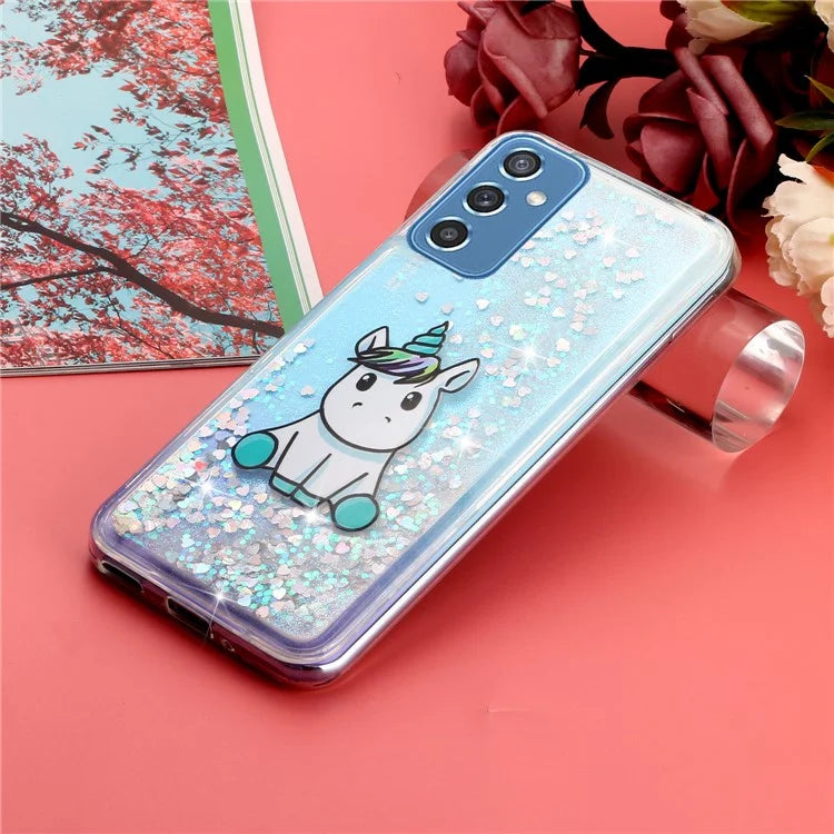 For Samsung Galaxy S23 FE Quicksand Case Soft TPU Embossment Pattern Phone Cover