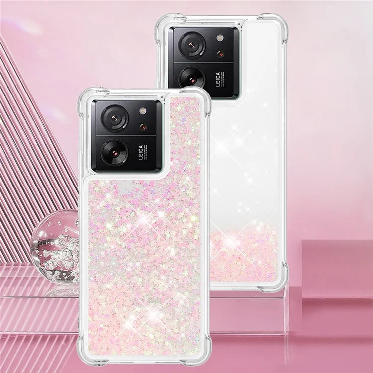 YB Quicksand Series-1 for Xiaomi 13T / 13T Pro / Redmi K60 Ultra Case Moving Bling TPU Cover
