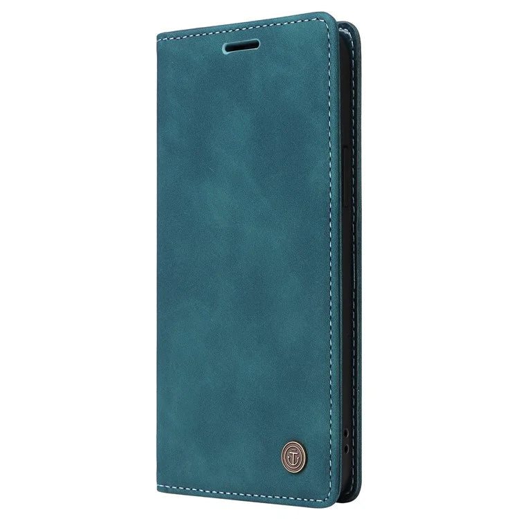 006 Series For Samsung Galaxy A05 4G Case Viewing Stand PU Leather Cover with Suction Cups Closure