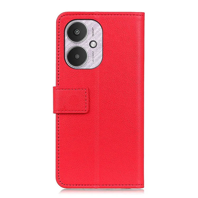 For Xiaomi Redmi 13C 4G / Poco C65 4G / Redmi 13C 5G Case Shockproof PU Leather Wallet Phone Full Protection Cover
