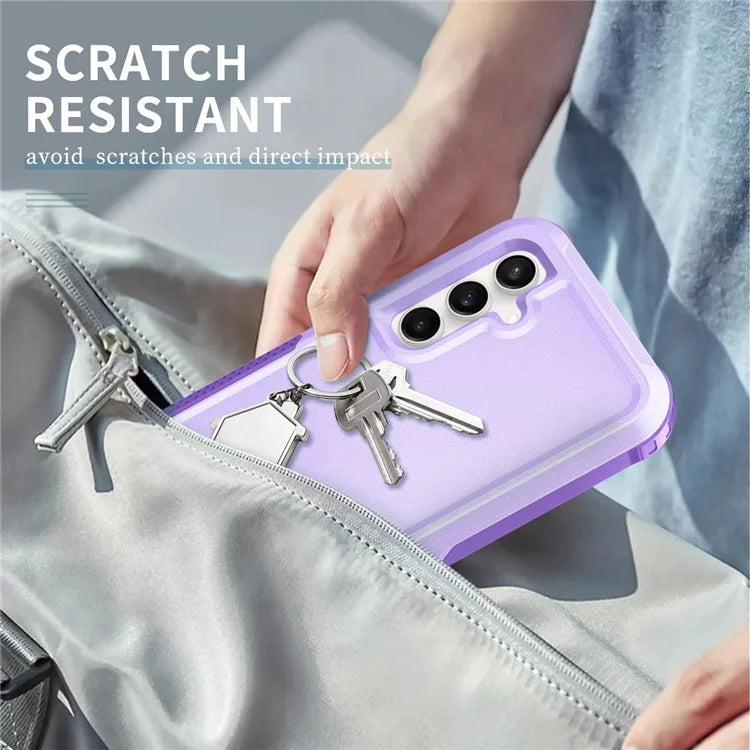 For Samsung Galaxy S23 FE Case PC + Silicone Non-Slip Phone Cover