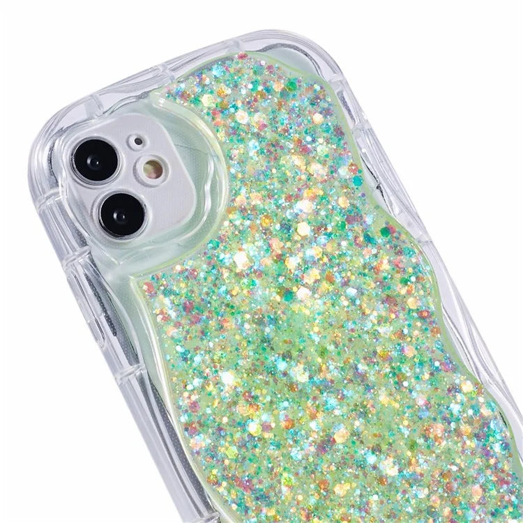 JTW Series for iPhone 11 Case Epoxy Glitter Sequins Phone Cover