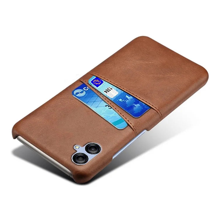 For Samsung Galaxy A05 4G Case Shockproof PU Leather+PC Card Holder Phone Back Shell