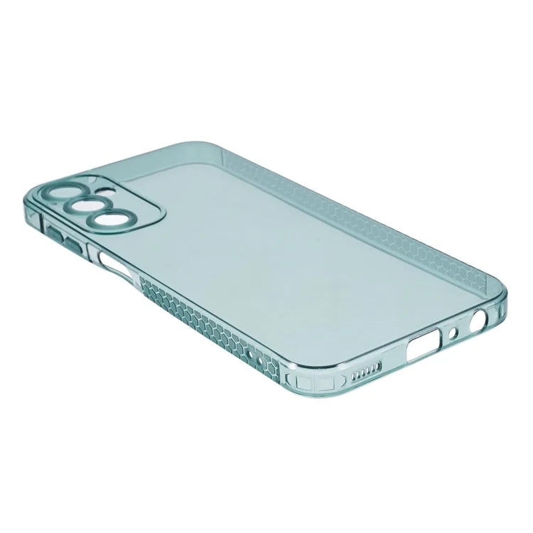 XLT Series For Samsung Galaxy A24 4G (162.1 x 77.6 x 8.3mm) Case Straight Edge Anti-slip Phone Cover Army Green
