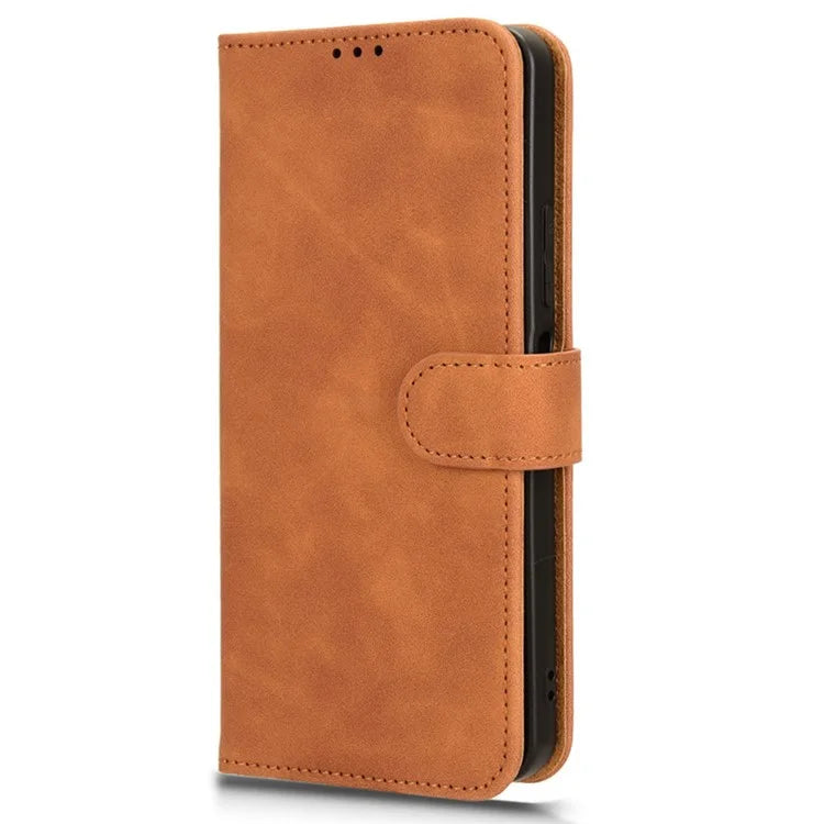 For Xiaomi Redmi 13C 4G / Poco C65 4G Case Skin-touch Wallet Leather Cover