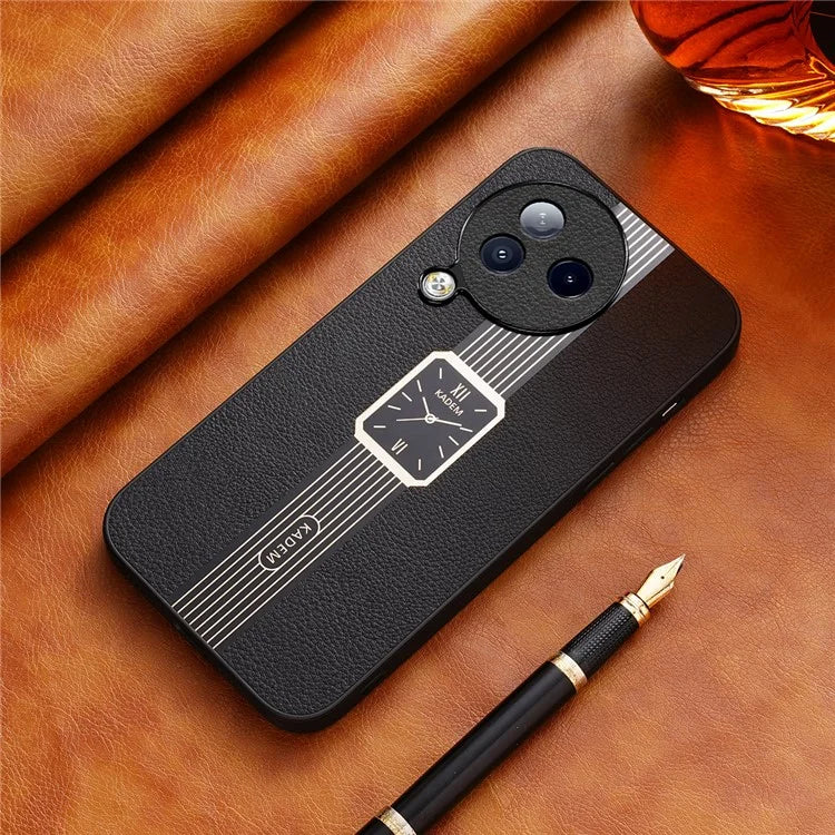 KADEM For Xiaomi Civi 3 5G Case Scratch Resistant PU Leather+TPU+Acrylic Cover