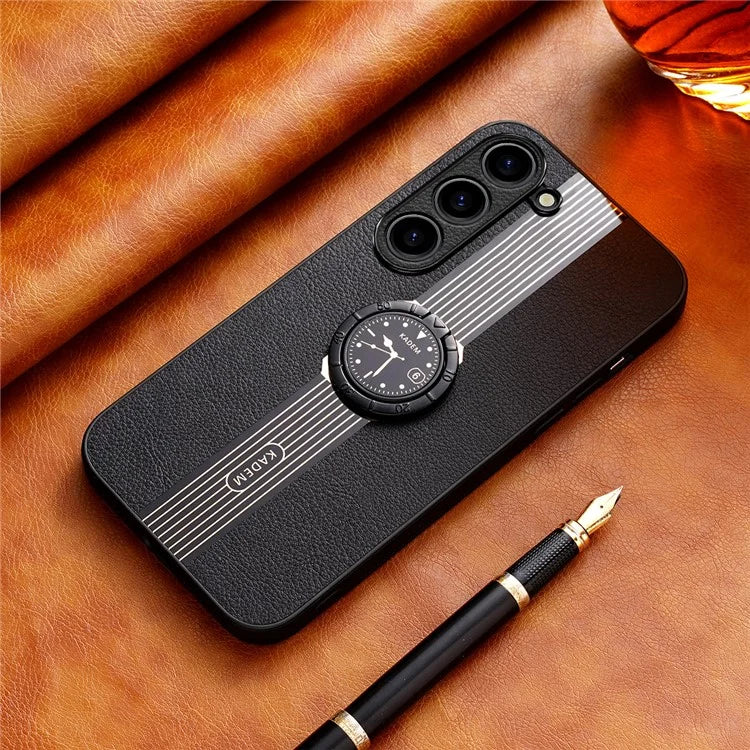 KADEM For Samsung Galaxy S23+ Case Shockproof Back Shell Cover with Ring Kickstand