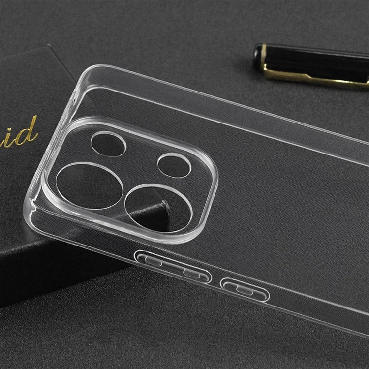 For Xiaomi Redmi Note 13 4G TPU Phone Case Precise Cutout Camera Protection Clear Cover
