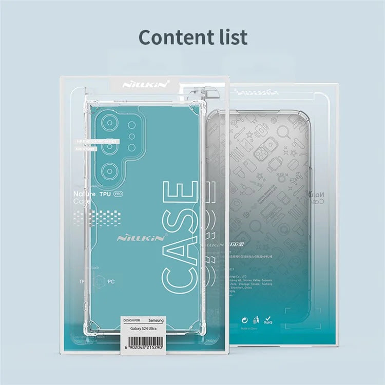 NILLKIN Nature Pro Series for Samsung Galaxy S24 Ultra Case Anti-scratch Phone Cover