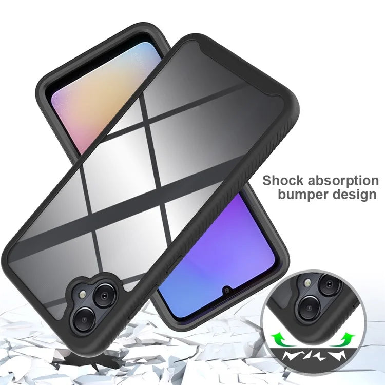 For Samsung Galaxy A05 4G Case All-Around Protection Phone Cover with PET Screen Film