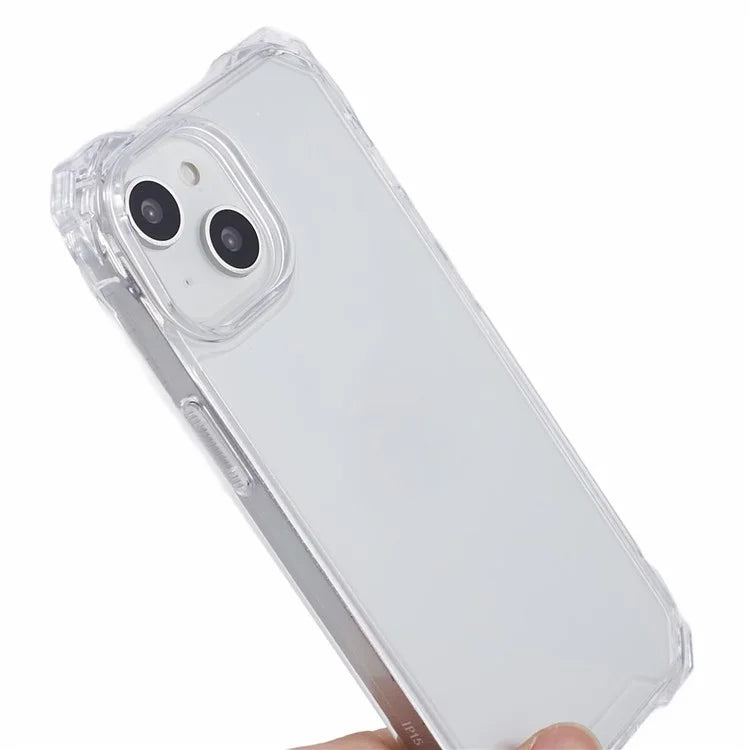 For iPhone 13 6.1 inch Slim Case Anti-Drop TPU+Acrylic Phone Cover