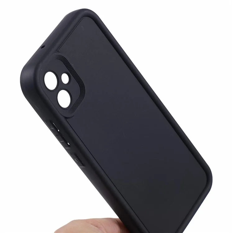 For Samsung Galaxy A05 4G Case TPU Concave Lens Protection Smart Phone Back Cover