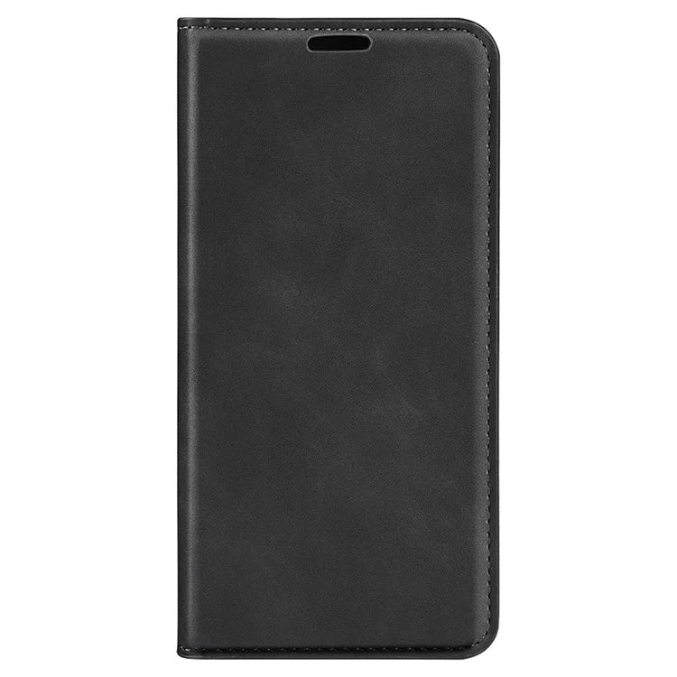 For Xiaomi Redmi 13C 4G / Poco C65 4G Case Leather Magnetic Skin-touch Smart Phone Cover
