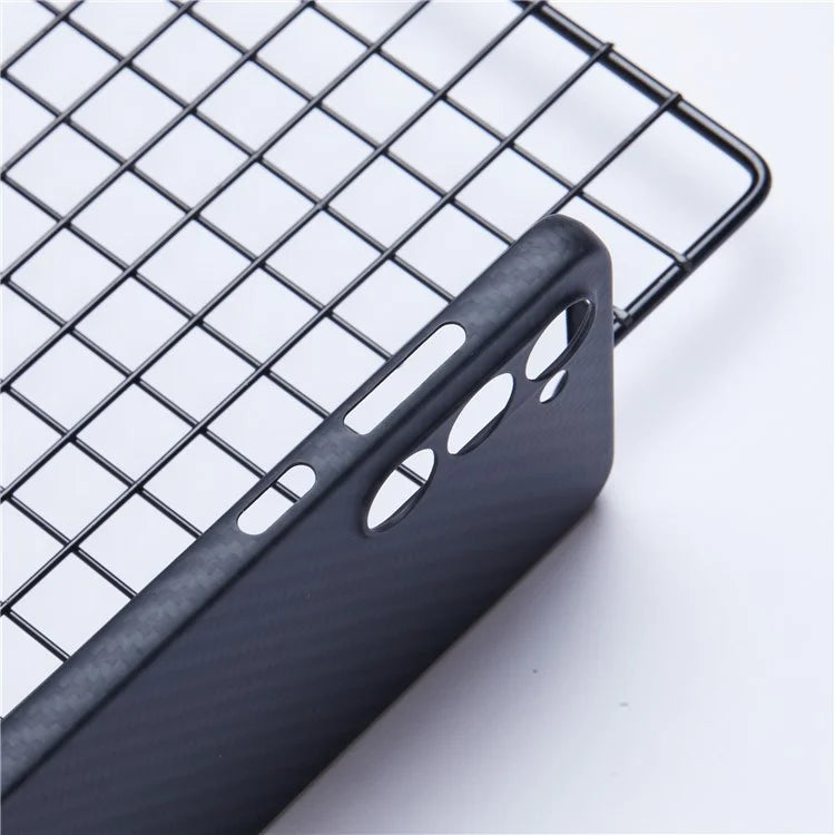 For Samsung Galaxy S23 Case 1500D Coarse Texture Aramid Fiber Smart Phone Cover with Precise Cutout