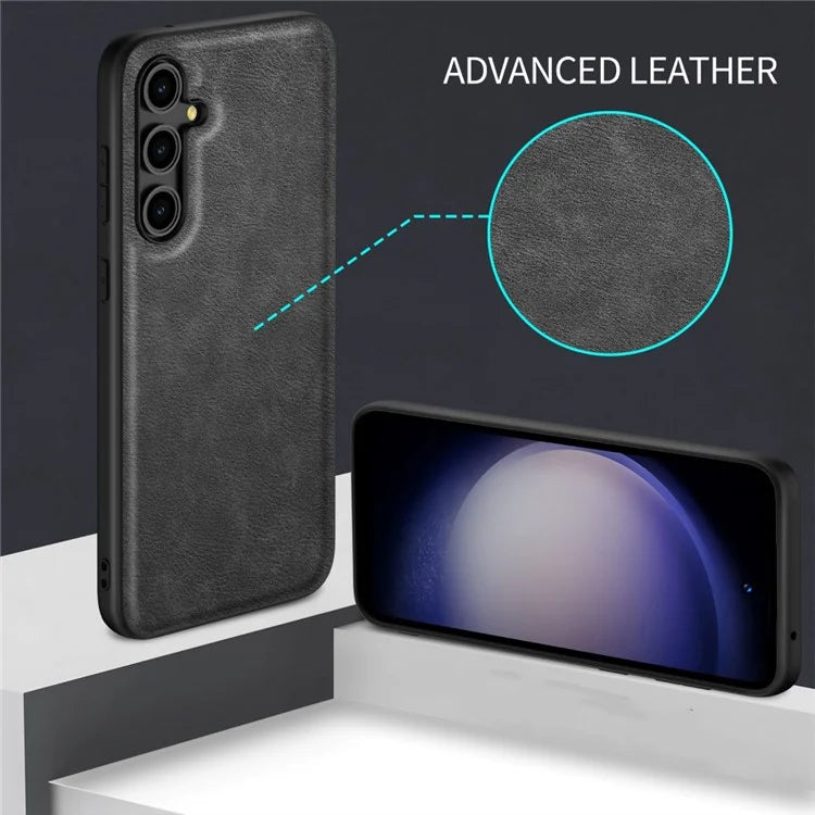 For Samsung Galaxy A05s 4G Phone Cover Retro PU Leather+TPU+PC Case