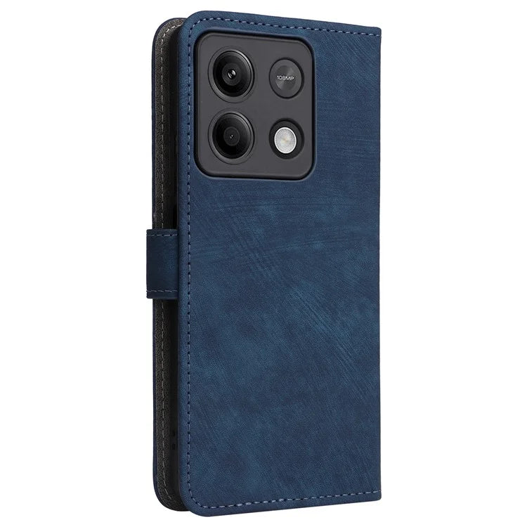 For Xiaomi Redmi Note 13 5G Cell Phone Case RFID Blocking Protective Cover with Strap