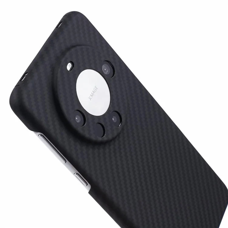 For Huawei Mate 60 Pro Case 1500D Coarse Texture Aramid Fiber Precise Lens Cutout Phone Shell