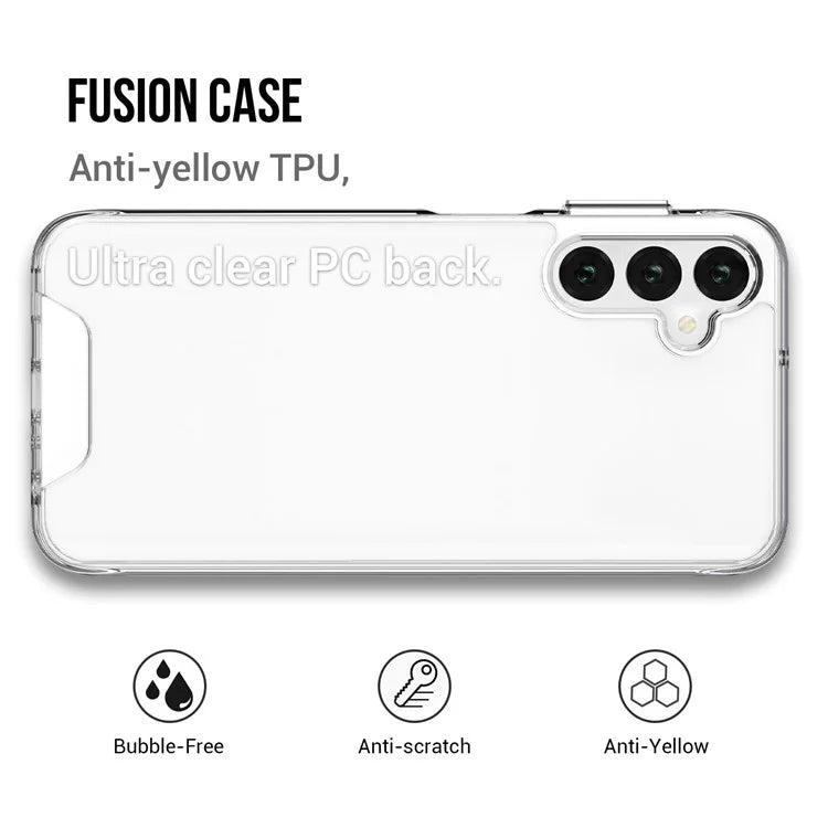 For Samsung Galaxy A54 5G Case Military Grade Drop Protection TPU+PC Clear Phone Cover